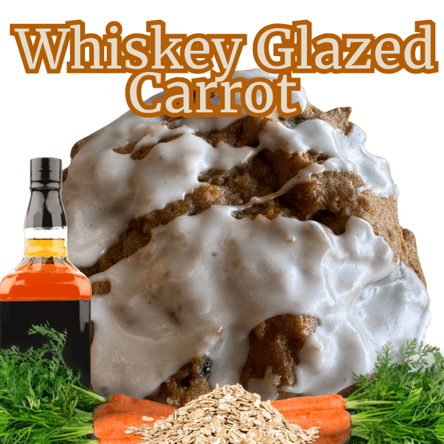 Cocoa Cookie Bar's soft-baked carrot cake cookie — loaded with carrots, raisins, walnuts, and warm spices, crispy edges with a chewy center, Houston TX