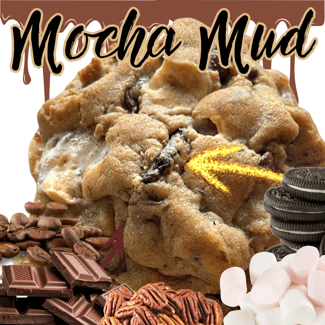 Cocoa Cookie Bar 6 Mocha Mud pecan