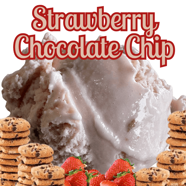 Cocoa Cookie Bar 22 Strawberry Chocolate Chip Ice Cream